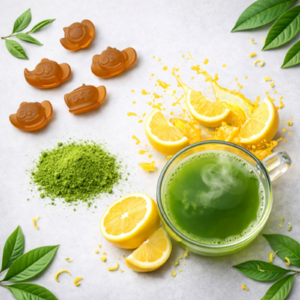 TeaMotions Matcha Lemon Gumicukor-Tea