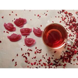 TeaMotions Piros Gy&uuml;m&ouml;lcs&ouml;k Gumicukor-Tea