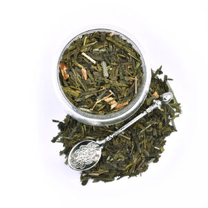 Sencha Lemon ízesített zöld tea 100g